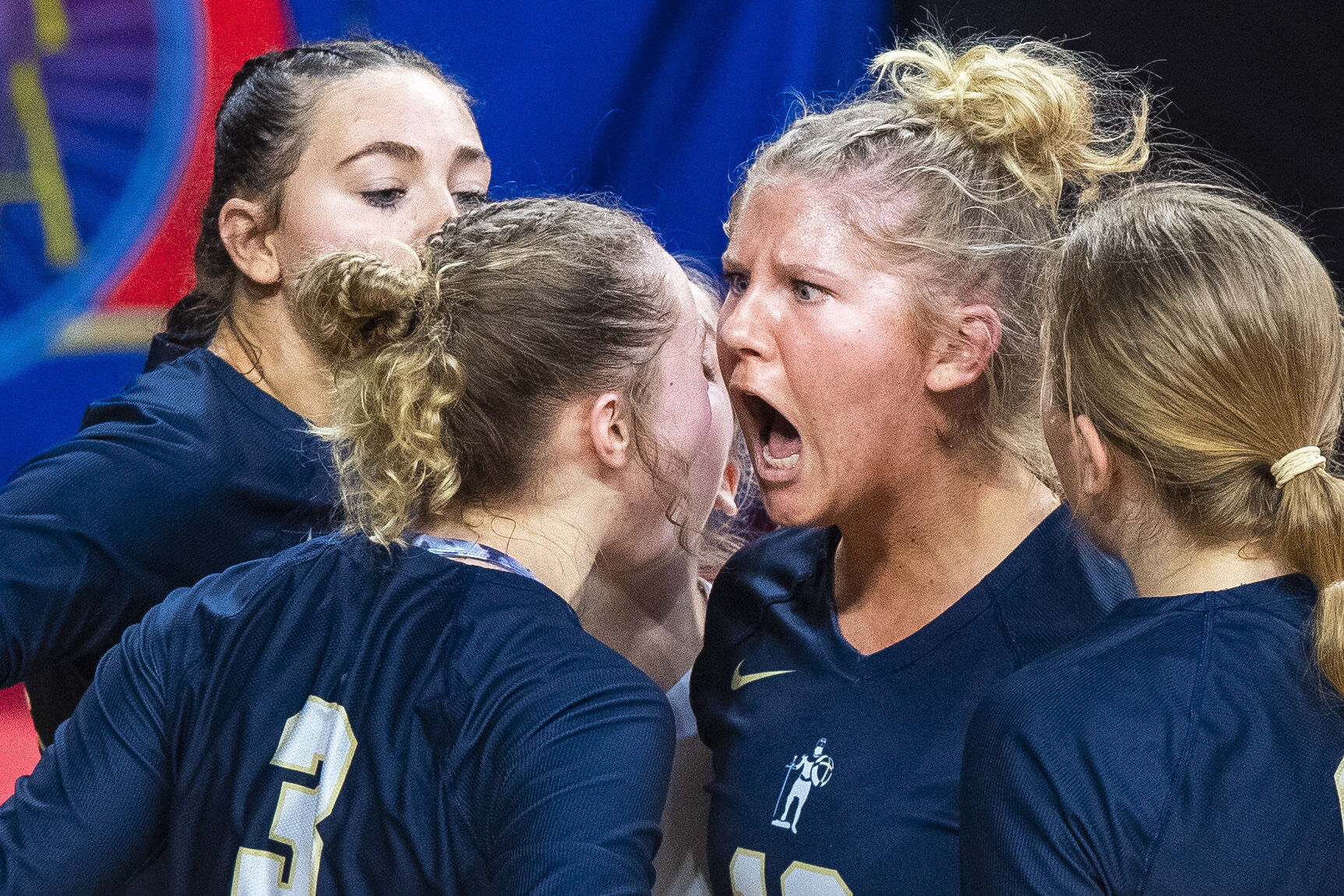 Class C-2 state volleyball: Lincoln Lutheran vs Oakland-Craig